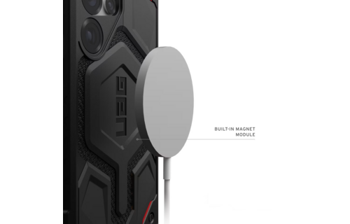 UAG Monarch Pro MagSafe Case for Samsung Galaxy S25 Ultra - Kevlar Black