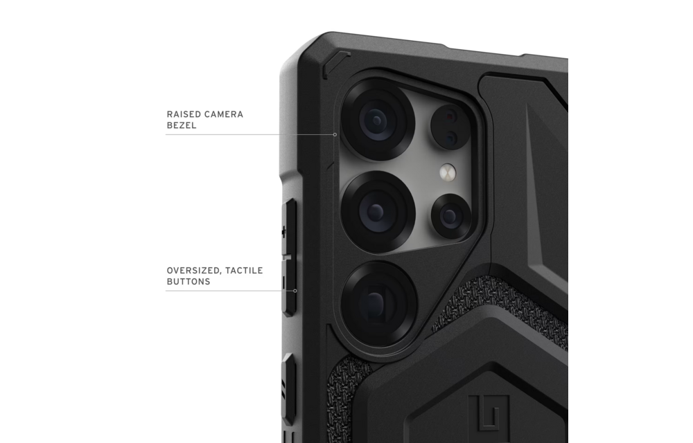 UAG Monarch Pro MagSafe Case for Samsung Galaxy S25 Ultra - Kevlar Black