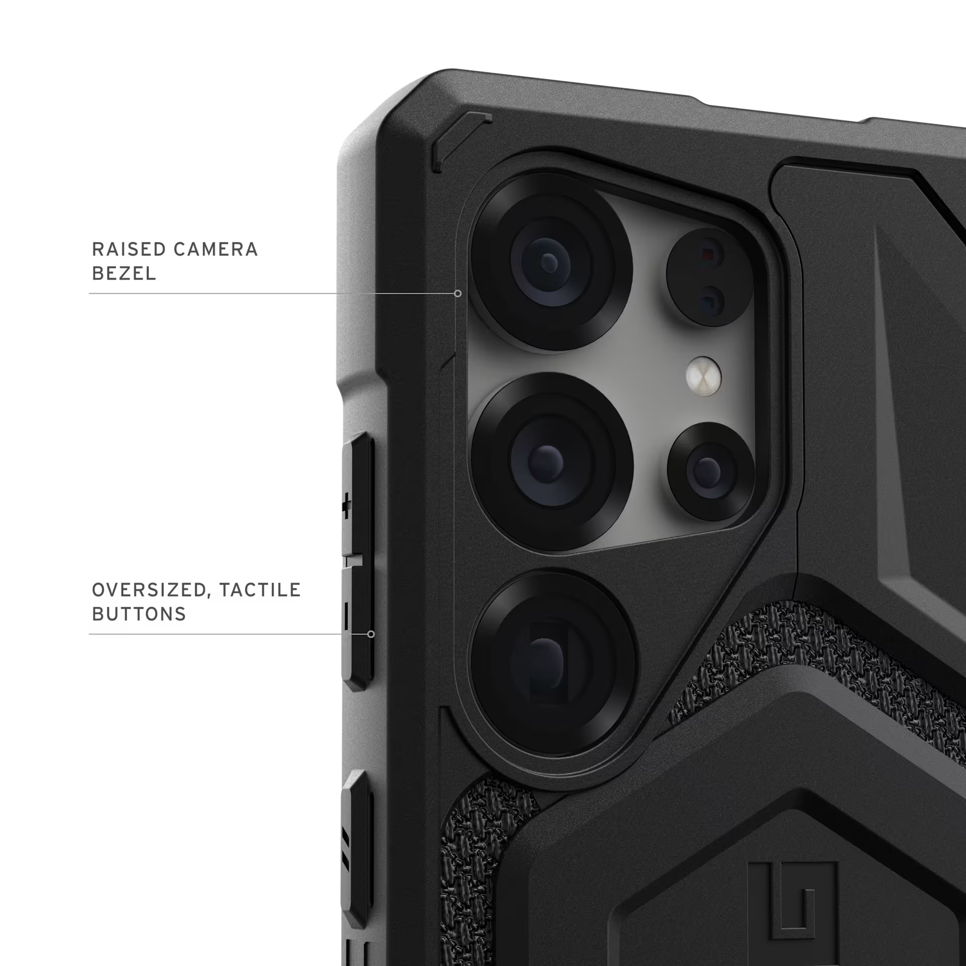 UAG Monarch Pro MagSafe Case for Samsung Galaxy S25 Ultra - Kevlar Black