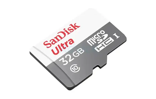 SanDisk Ultra microSD cards 100MB/s C10 White/ Gray - 32GB