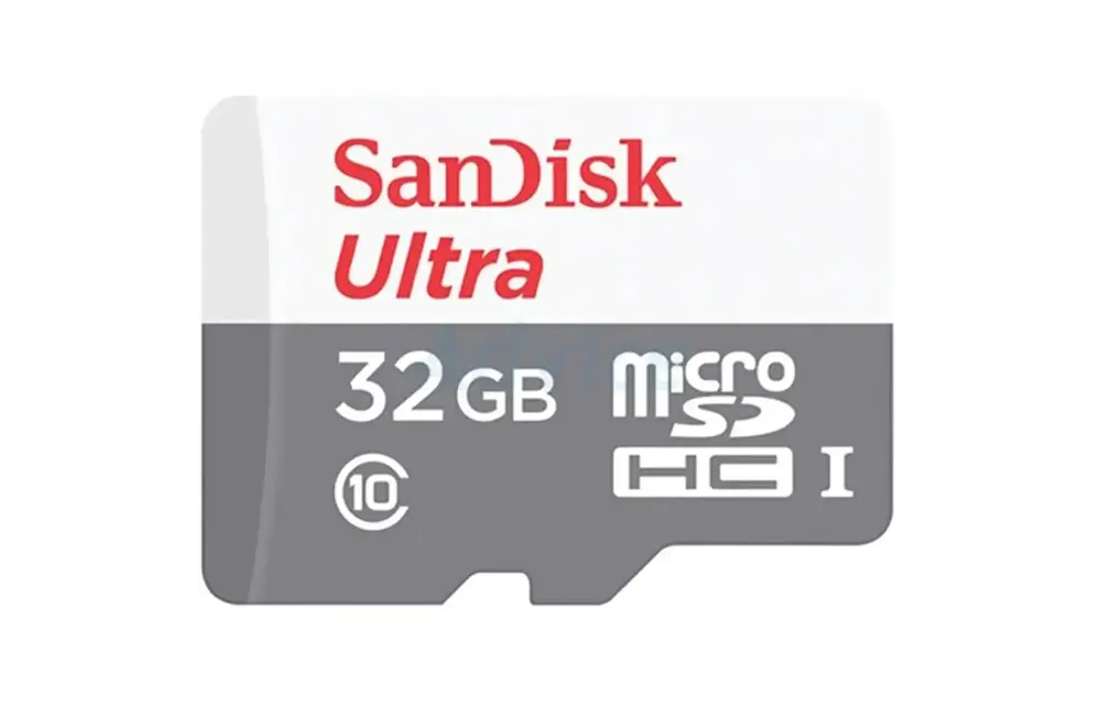 SanDisk Ultra microSD cards 100MB/s C10 White/ Gray - 32GB