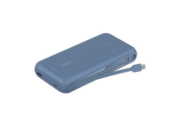 Belkin BoostCharge Power bank 20K With 30W Integrated Cable 20000mAh - Blue