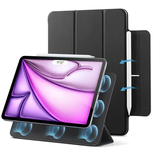 ESR Rebound Magnetic Case For iPad Pro 12.9" 4th-6th / Pad Air 13" Inch - Black