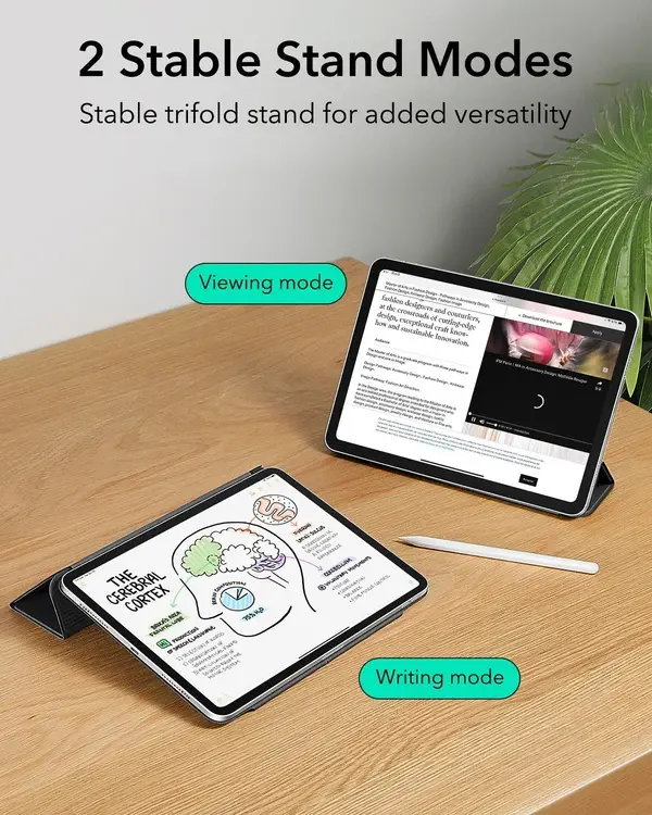 ESR Rebound Magnetic Case For iPad Pro 12.9" 4th-6th / Pad Air 13" Inch - Black