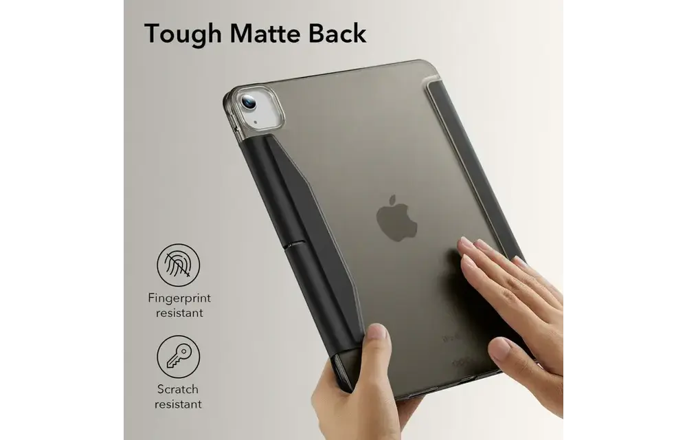 ESR Ascend Trifold With 2 Way Stand Case For iPad Pro 12.9" 4th-6th / iPad Air 13" Inch - Back