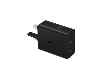 Samsung  Power Adapter Duo USB-C 50W - Black