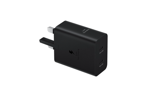 Samsung  Power Adapter Duo USB-C 50W - Black