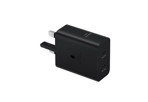 Samsung  Power Adapter Duo USB-C 50W - Black