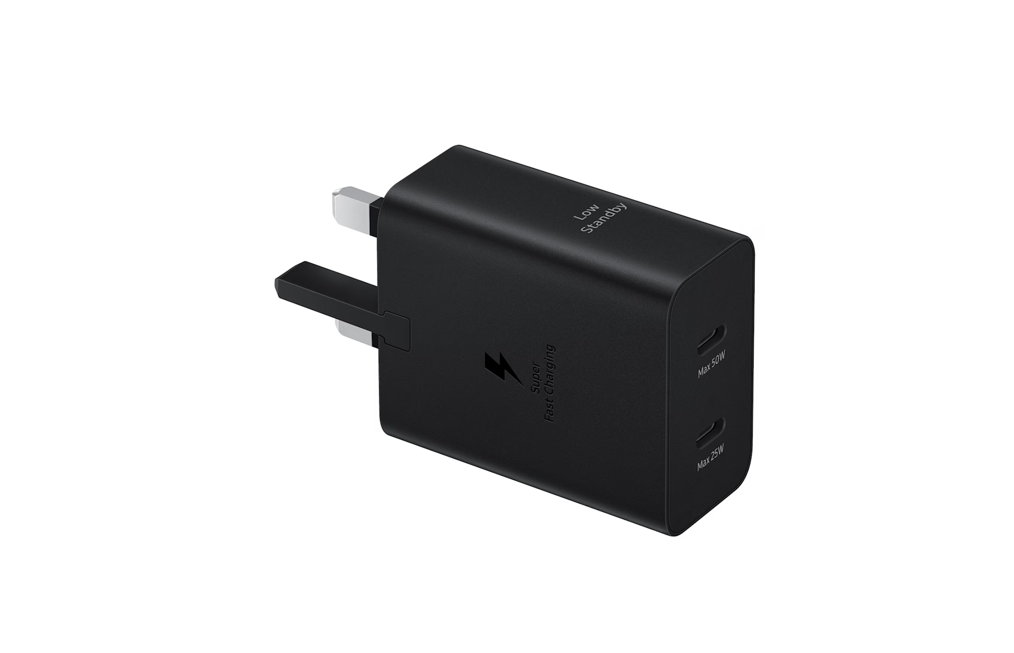 Samsung  Power Adapter Duo USB-C 50W - Black