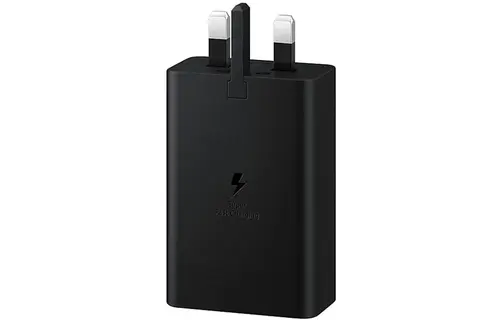 Samsung Super Fast Charging Power Adapter Trio 2X USB-C, 1X USB-A, 65W - Black