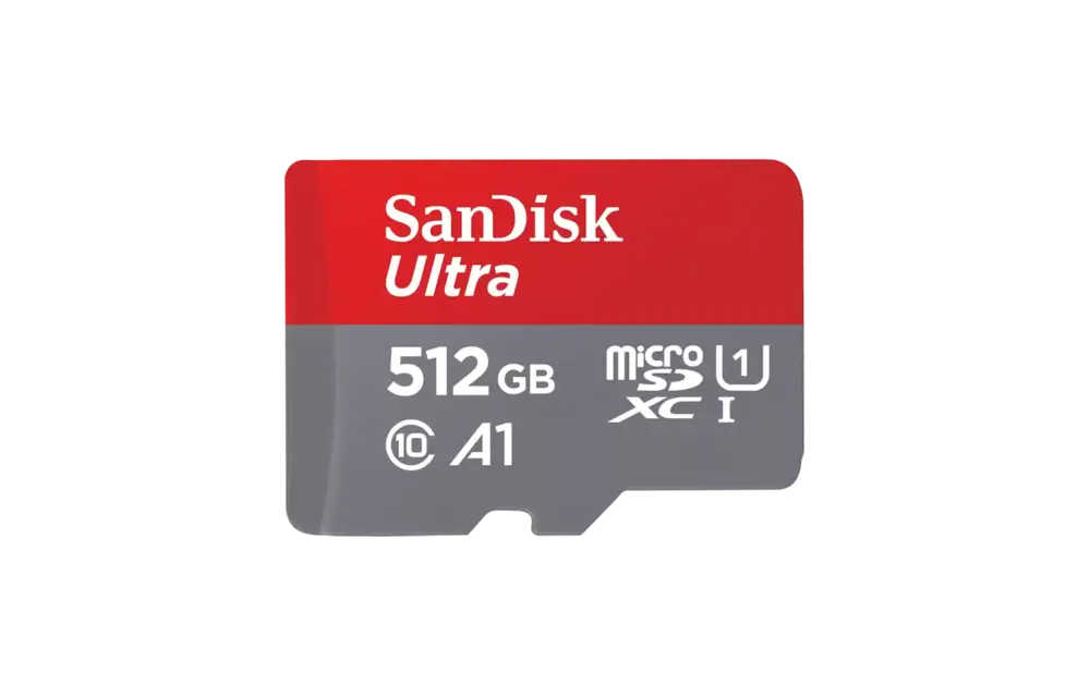 SanDisk Ultra microSDXC, 512GB, UHS-I, 120MB/s