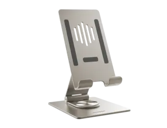 Momax Fold Stand 360 Rotation Phone & tab Stand - Titanium