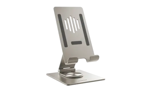 Momax Fold Stand 360 Rotation Phone & tab Stand - Titanium