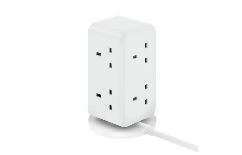 Momax 1-Charge Work Flow
6-Outlet Digital Display Power Tower with USB 70W - White