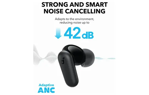 Anker Soundcore R50i Auto Noice Cancelling True Wireless Earbuds - Black
