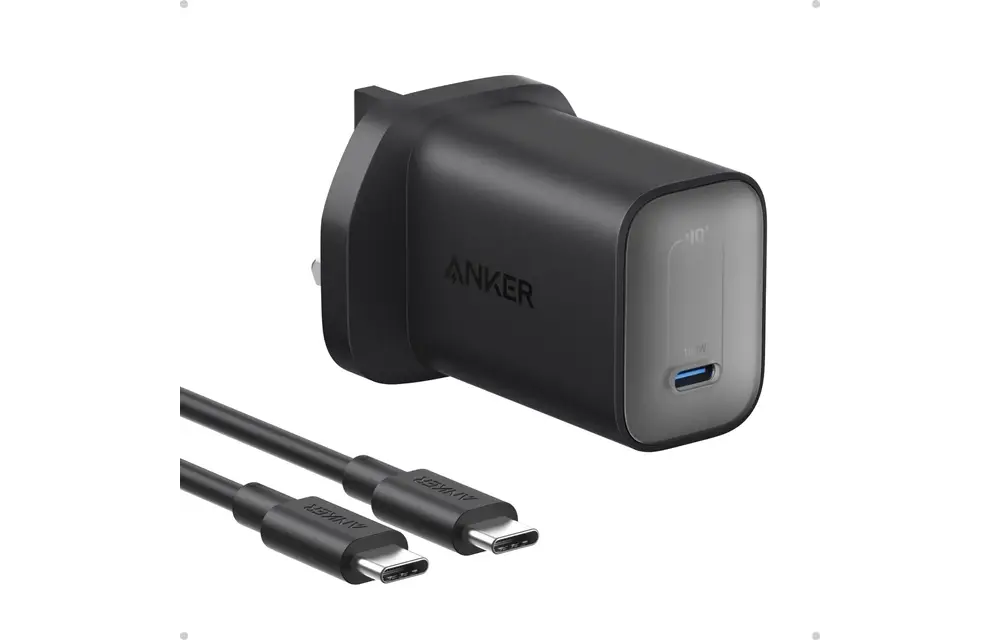 Anker Nano USB-C Fast Charger 100W with 6 ft 5A USB-C Cable – Black