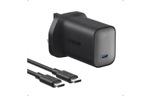 Anker Nano USB-C Fast Charger 100W with 6 ft 5A USB-C Cable – Black