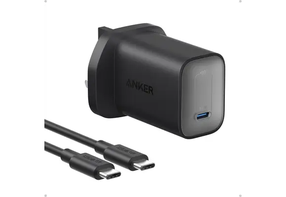 Anker Nano USB-C Fast Charger 100W with 6 ft 5A USB-C Cable – Black