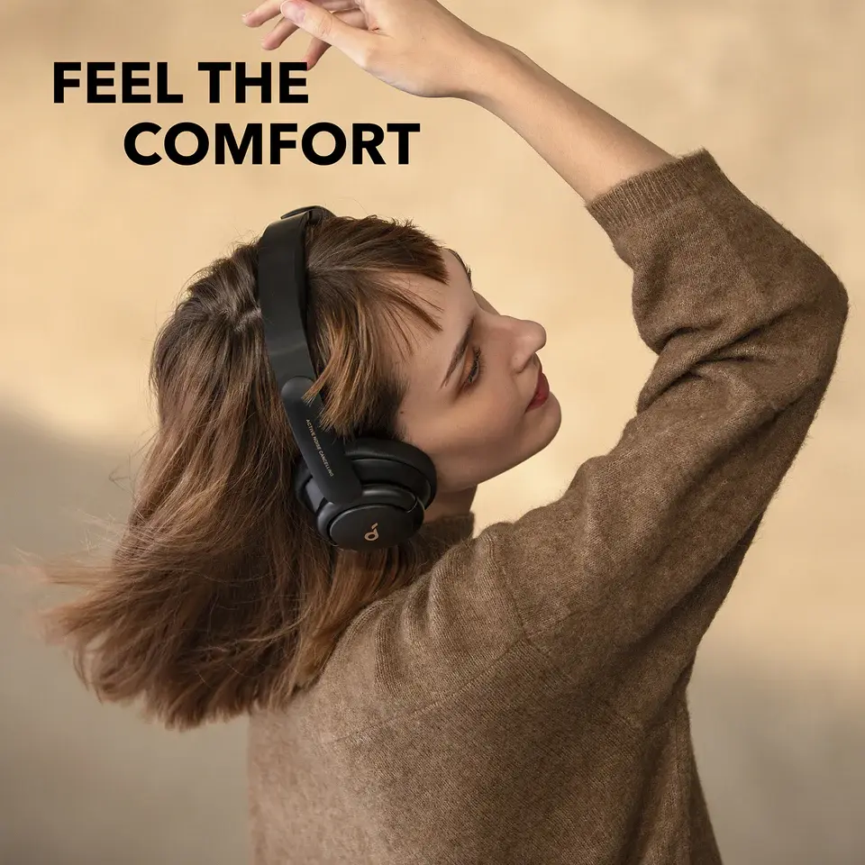 Soundcore By Anker Q30 Multi-Mode Noise Cancellation Fast Charging Headphones - Black
