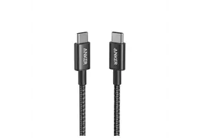 Anker USB-C to USB-C Durable Braided Fast Charging Cable 1m/3.3ft 60W - Black