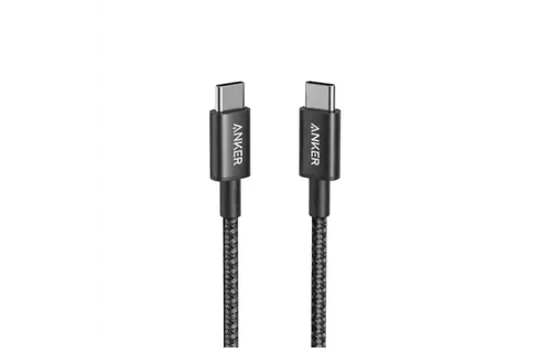 Anker USB-C to USB-C Durable Braided Fast Charging Cable 3.3ft 60W - Black