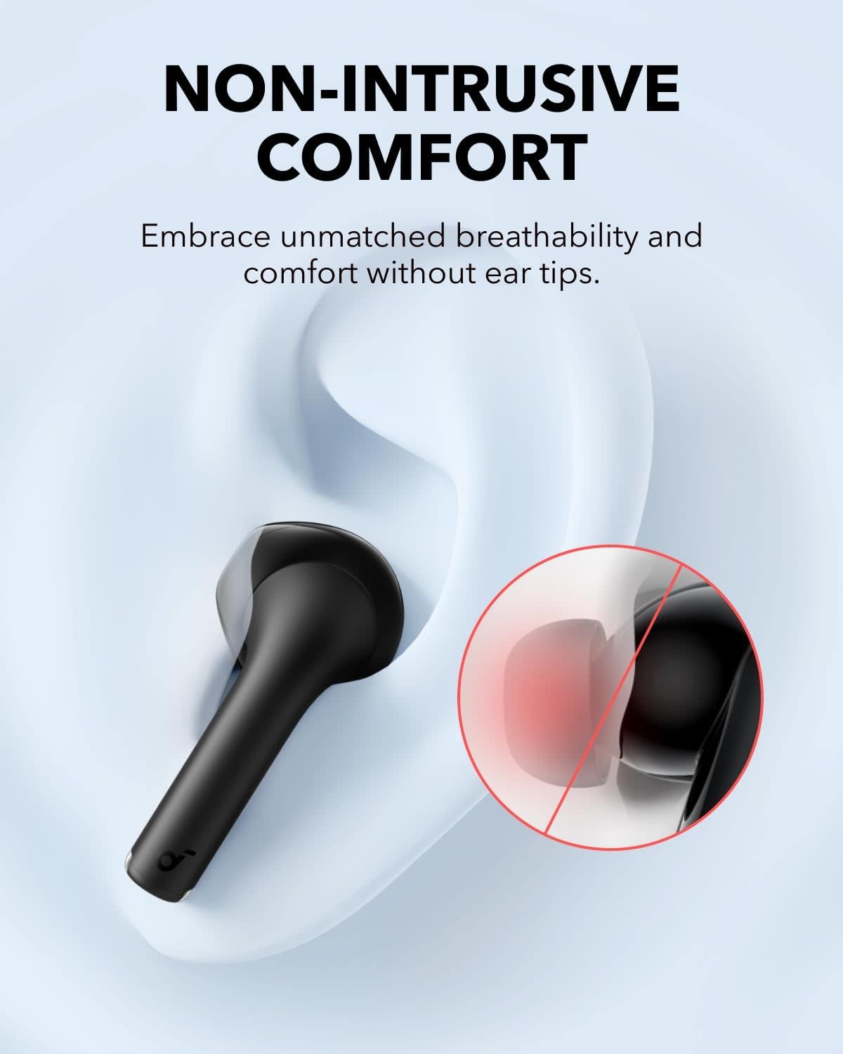 Anker Soundcore K20i In Ear Comfort True Wireless Earbud - Black