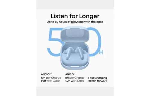 Anker Soundcore R60i NC True Wireless Earbud Real-Time Translation - Blue