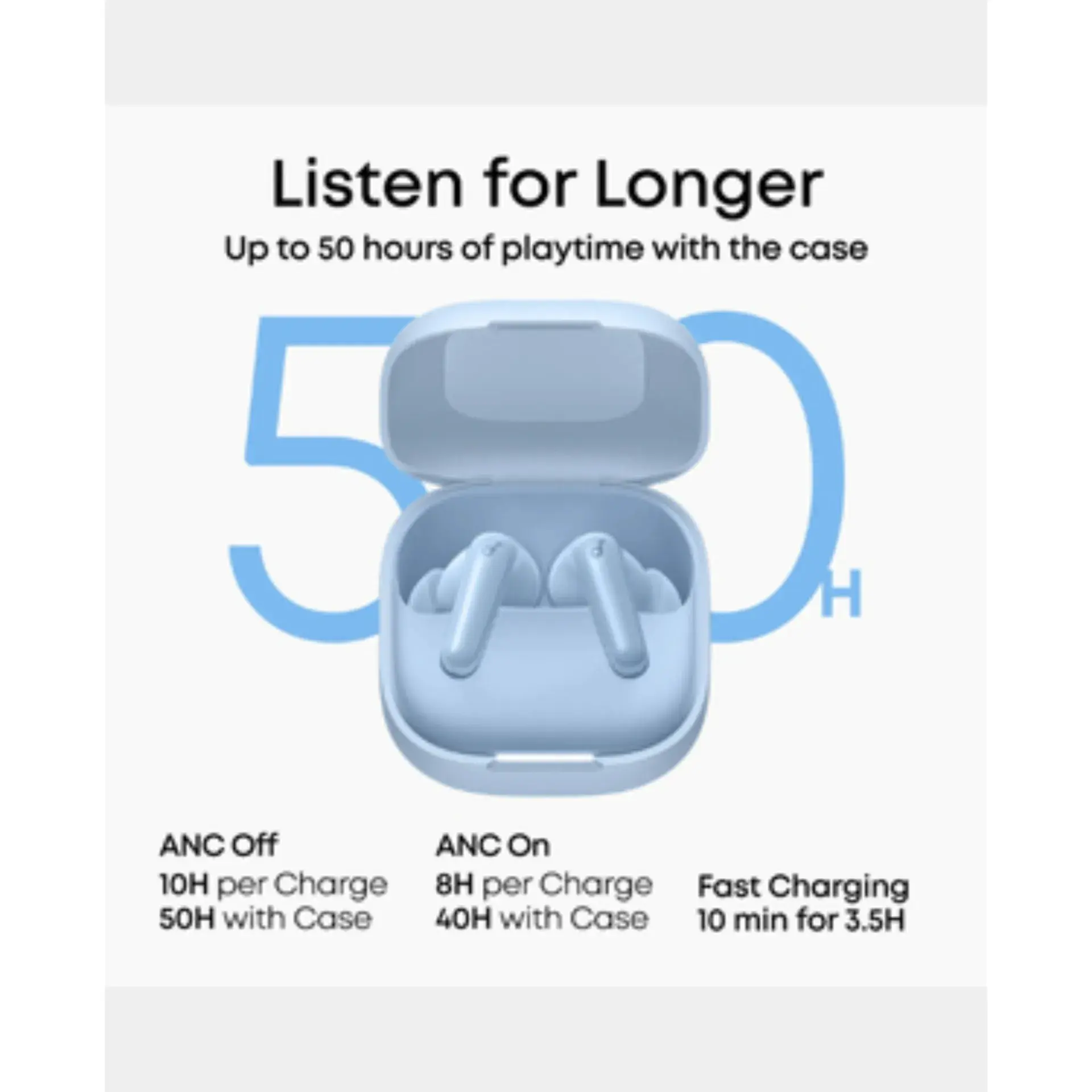 Anker Soundcore R60i NC True Wireless Earbud Real-Time Translation - Blue