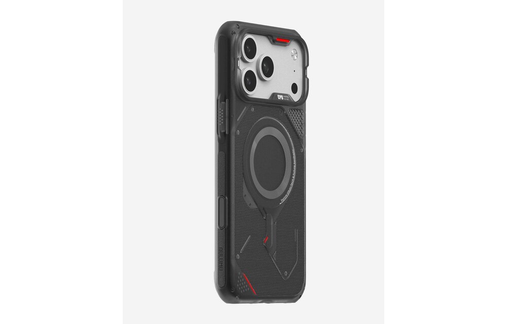 AULUMU A17 Rugged Outdoor MagSafe Case for iPhone 17 Pro Max - Translucent Black
