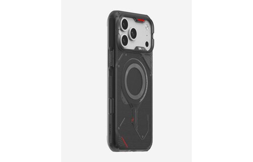 AULUMU A17 Rugged Outdoor MagSafe Case for iPhone 17 Pro Max - Translucent Black