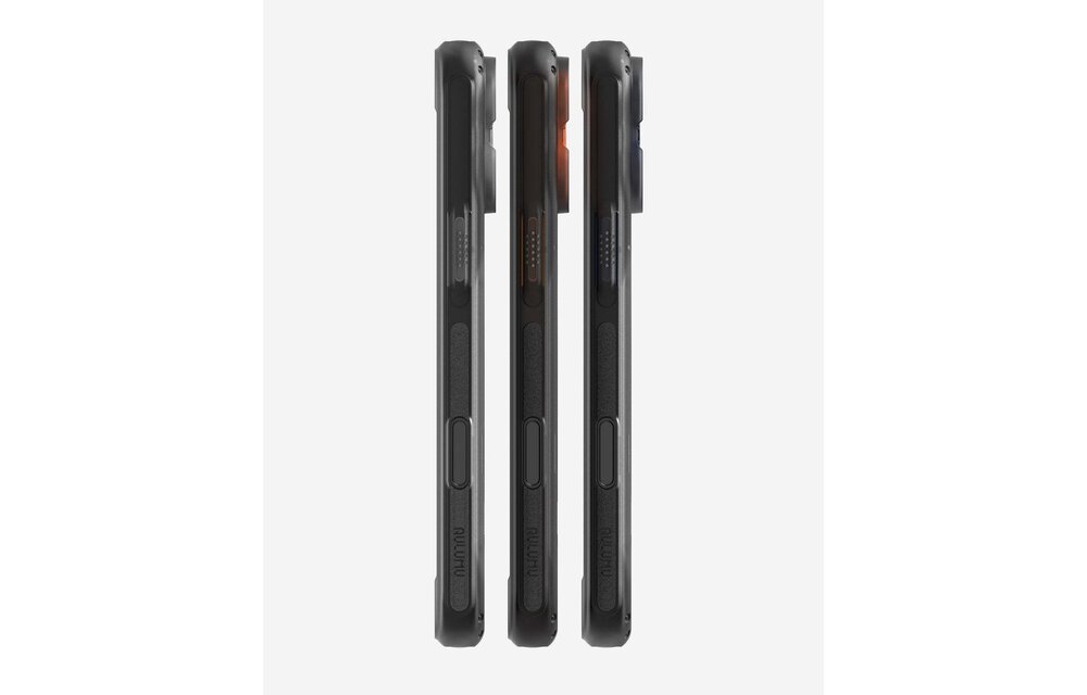 AULUMU A17 Rugged Outdoor MagSafe Case for iPhone 17 Pro Max - Translucent Black