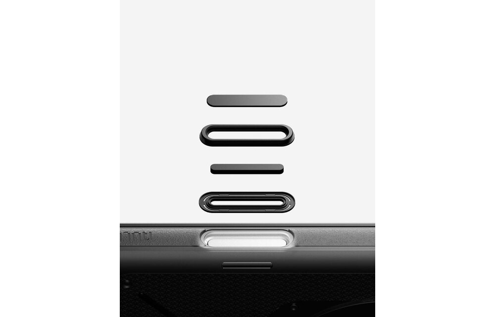 AULUMU A17 Rugged Outdoor MagSafe Case for iPhone 17 Pro Max - Translucent Black