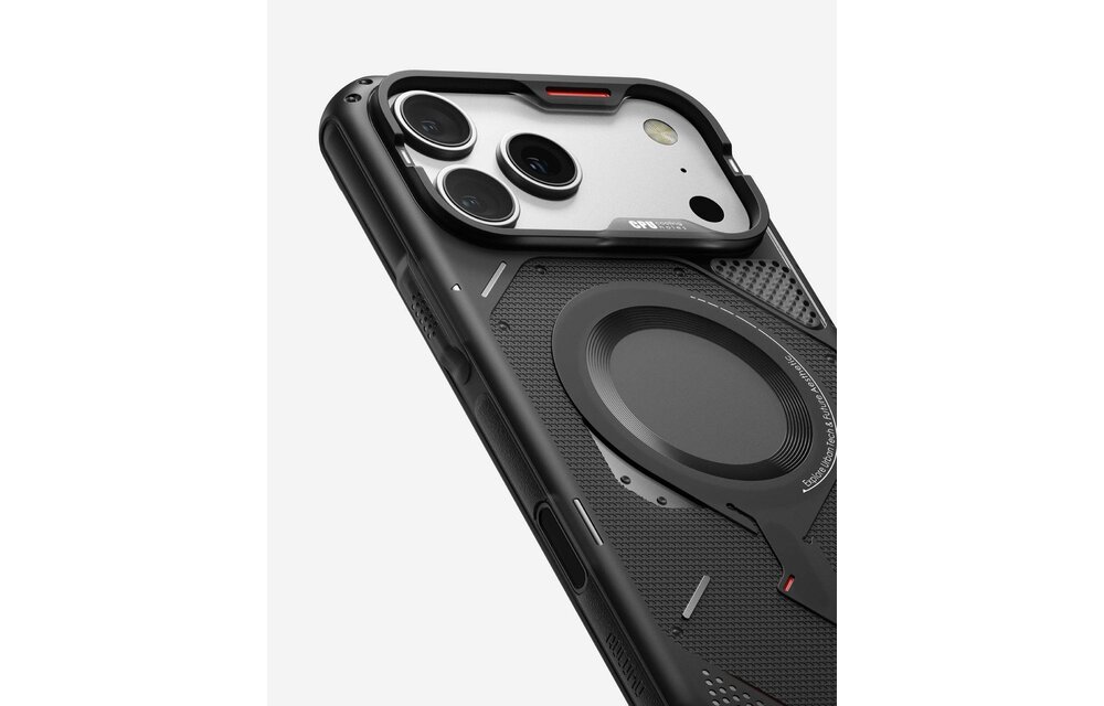 AULUMU A17 Rugged Outdoor MagSafe Case for iPhone 17 Pro Max - Translucent Black