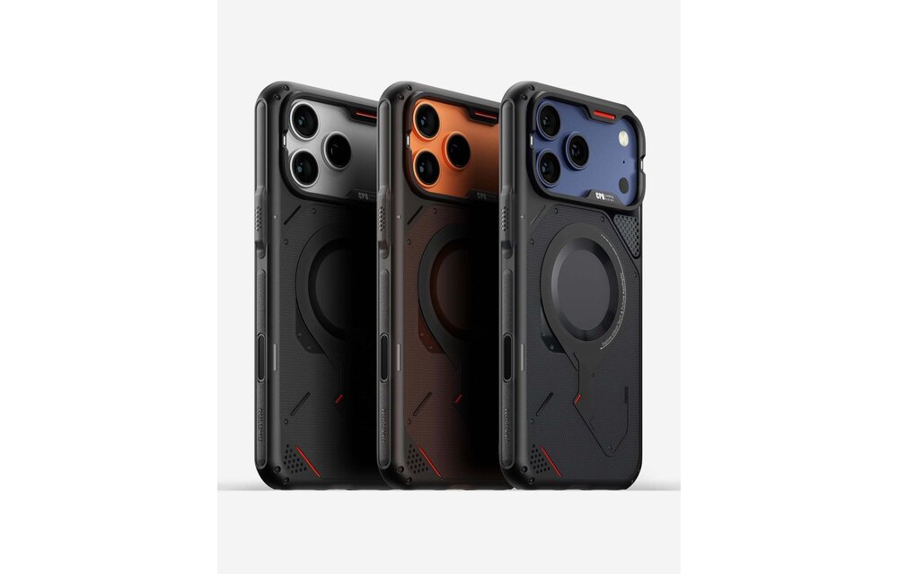AULUMU A17 Rugged Outdoor MagSafe Case for iPhone 17 Pro Max - Translucent Black