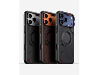 AULUMU A17 Rugged Outdoor MagSafe Case for iPhone 17 Pro Max - Translucent Black