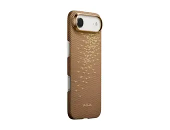 Pitaka Ultra Slim Edge MagSafe Case for iPhone Air - Golden Glint