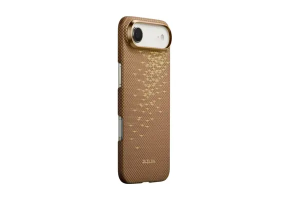 Pitaka Ultra Slim Edge MagSafe Case for iPhone Air - Golden Glint