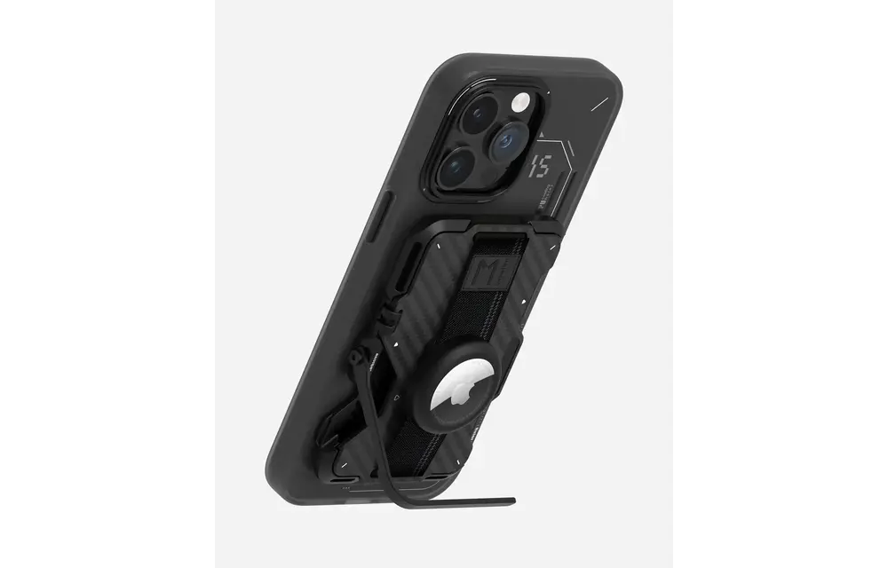 AULUMU G03 Multi-Tool Magnetic Metal Wallet | Frosted Cover | Magnetic - Carbon Fiber