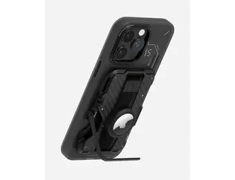 AULUMU G03 Multi-Tool Magnetic Metal Wallet | Frosted Cover | Magnetic - Carbon Fiber