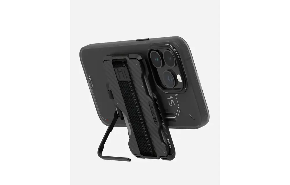 AULUMU G03 Multi-Tool Magnetic Metal Wallet | Frosted Cover | Magnetic - Carbon Fiber