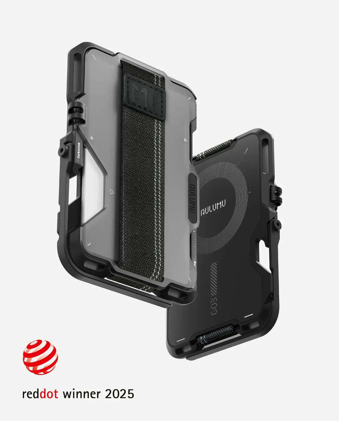 AULUMU G03 Multi-Tool Magnetic Metal Wallet | Frosted Cover | Magnetic