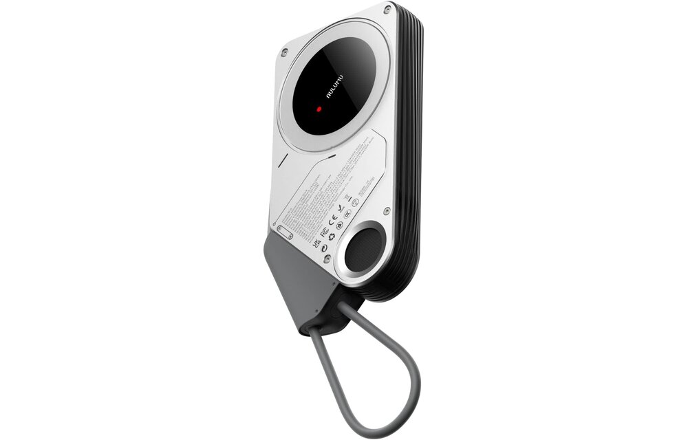 AULUMU M10  Multi-Charging Dual-Mag Power Bank for Apple Watch and Phone 10000mAh  - Silver