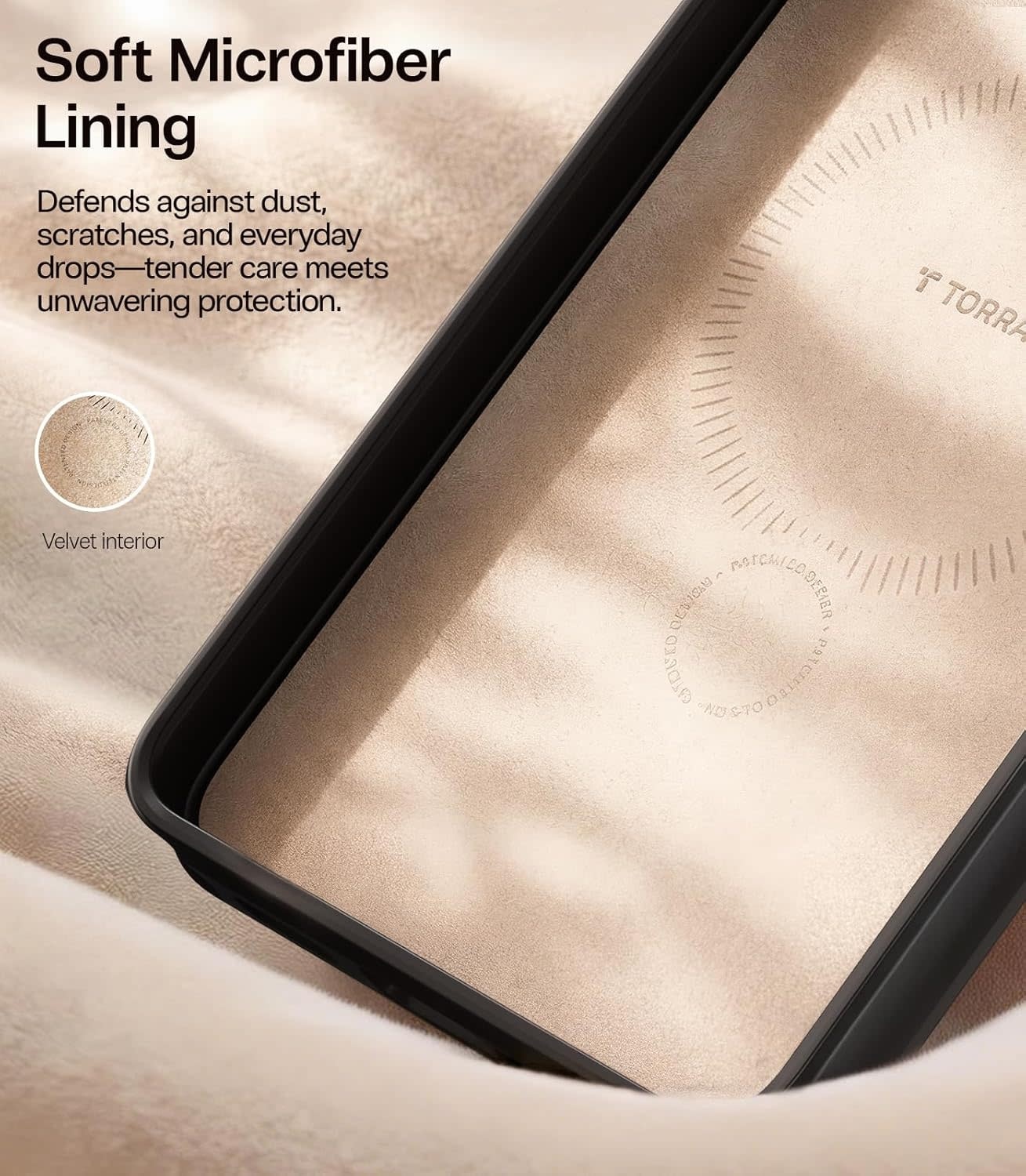 TORRAS Ostand Spin Q3 VegSkin Leather Textured MagSafe Case for Samsung Galaxy S26 Ultra -  Amber Brown