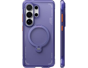 TORRAS Q3 Ostand Spin Air MagSafe Case for Samsung Galaxy S26 Ultra -  Violet Surge Purple