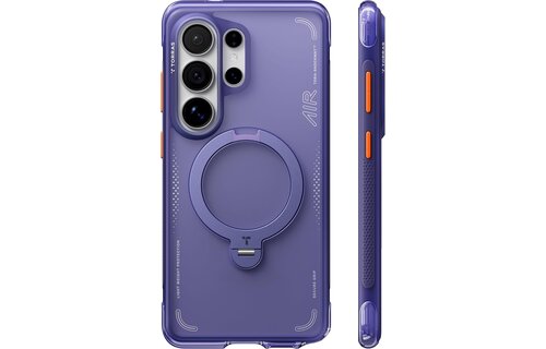 TORRAS Q3 Ostand Spin Air MagSafe Case for Samsung Galaxy S26 Ultra -  Violet Surge Purple