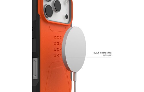 UAG Civilian MagSafe Case for Apple iPhone 17 Pro - Orange