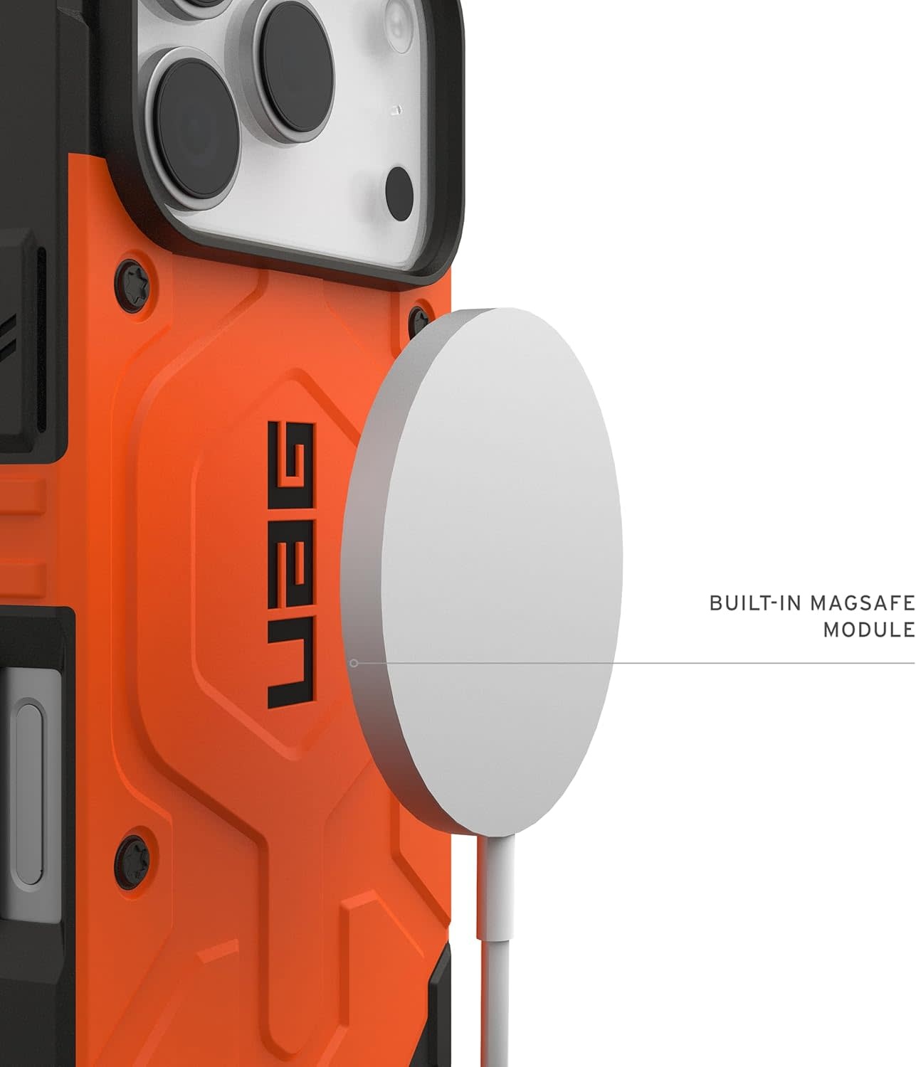 UAG Pathfinder MagSafe Case for Apple iPhone 17 Pro Max - Orange