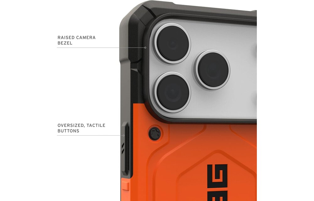 UAG Pathfinder MagSafe Case for Apple iPhone 17 Pro - Orange