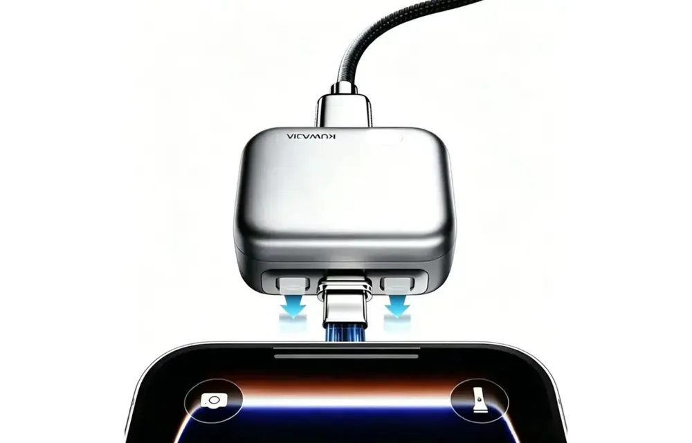KUWAJIA Auto Disconnect USB-C Charge Adapter