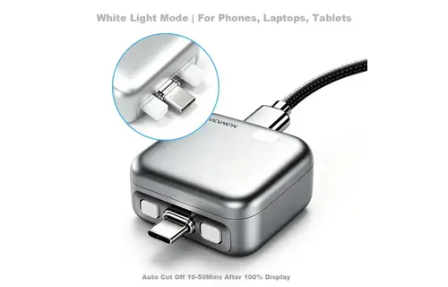KUWAJIA Auto Disconnect USB-C Charge Adapter
